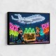 Rich Airways Neon Wall Art