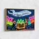 Rich Airways Neon Wall Art