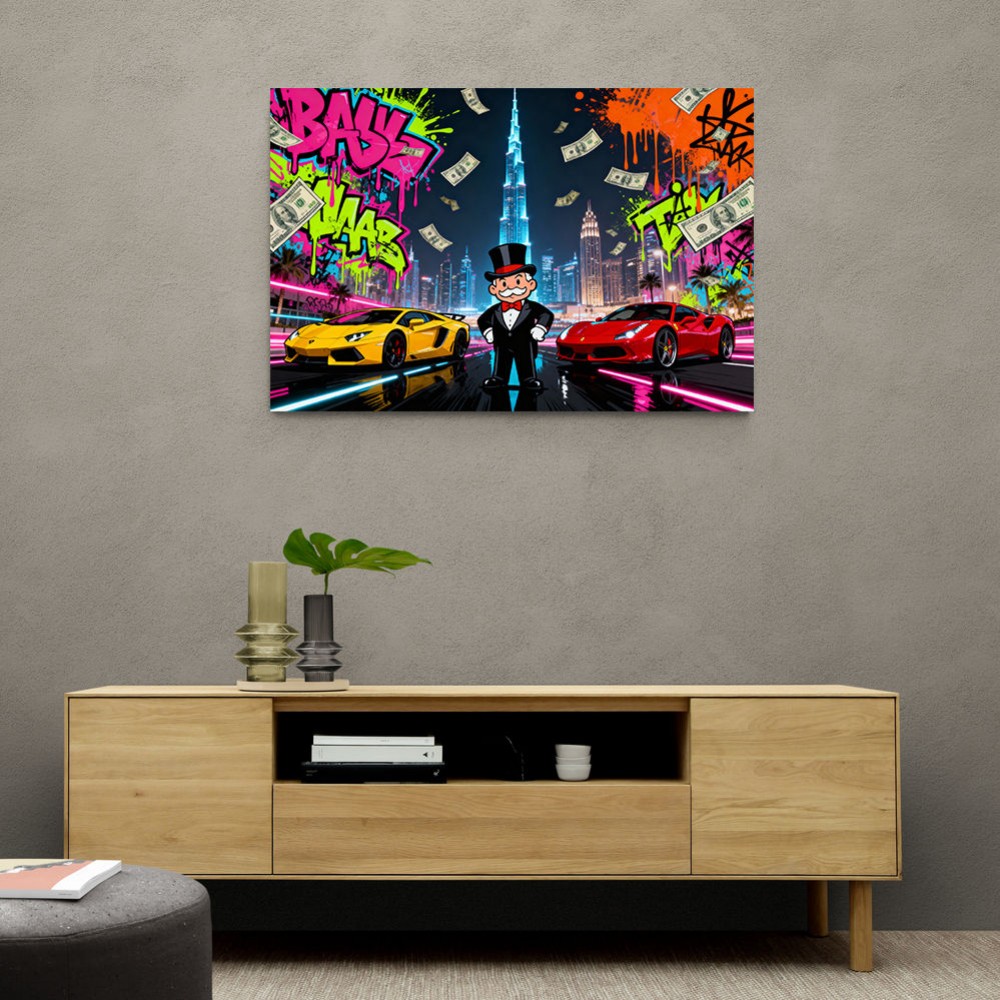 Rich City Nights Wall Art