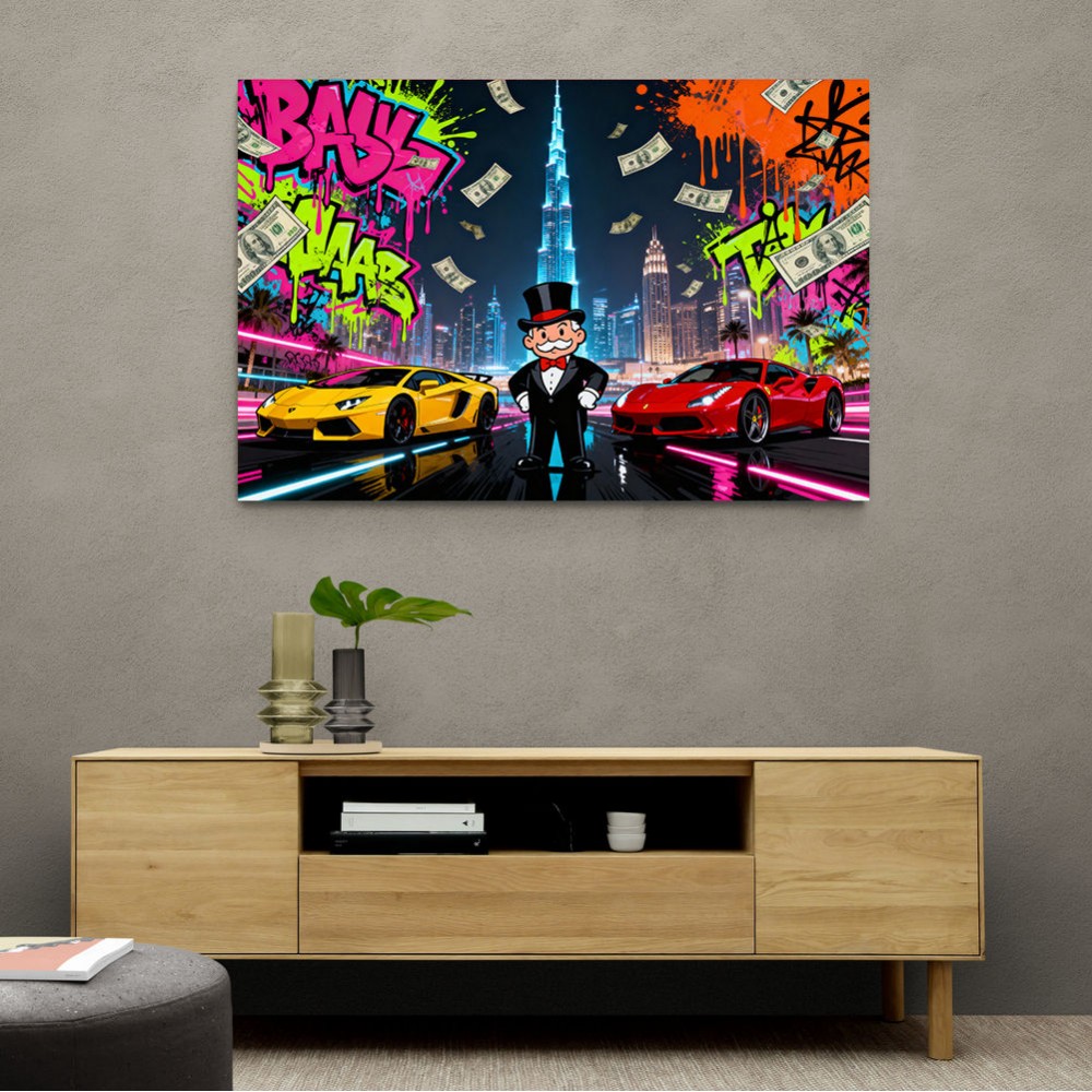 Rich City Nights Wall Art