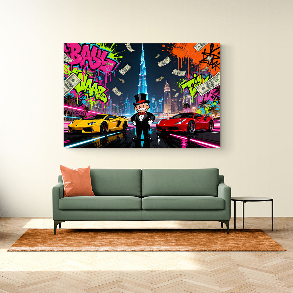 Rich City Nights Wall Art