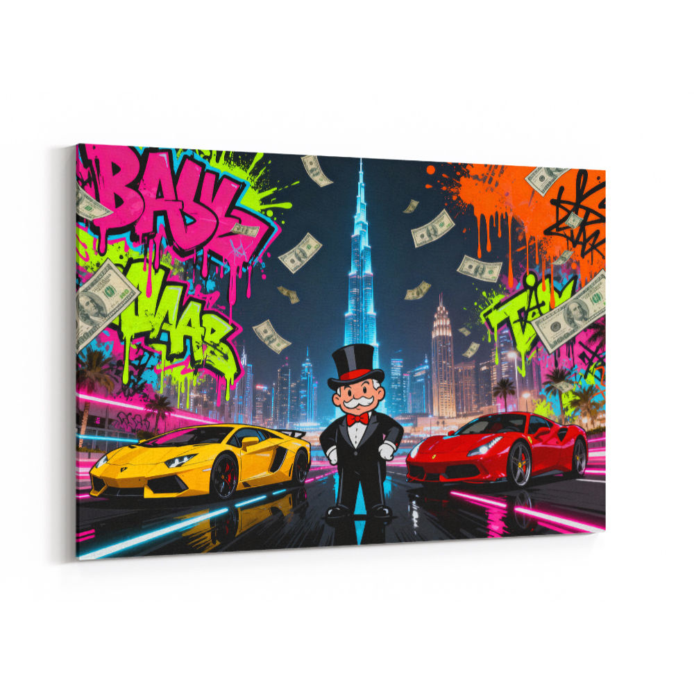 Rich City Nights Wall Art