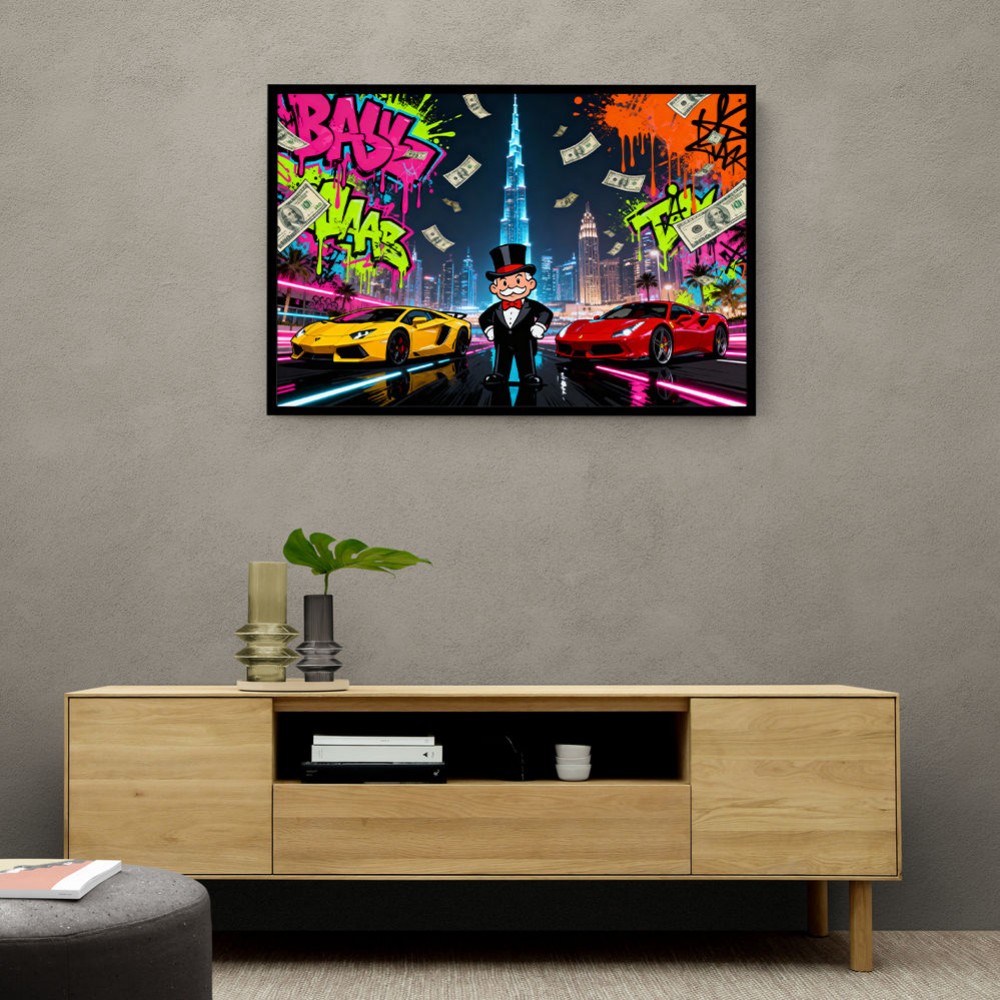 Rich City Nights Wall Art