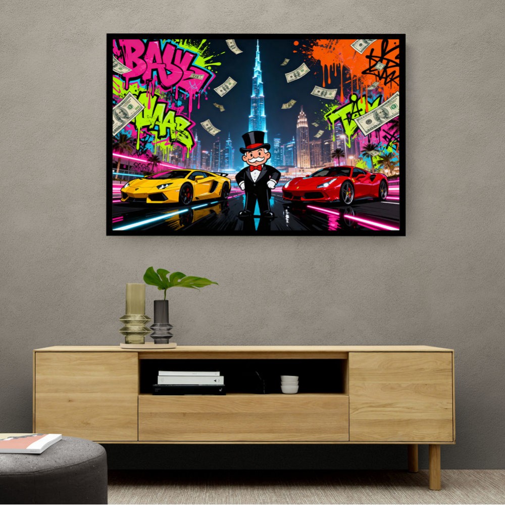 Rich City Nights Wall Art