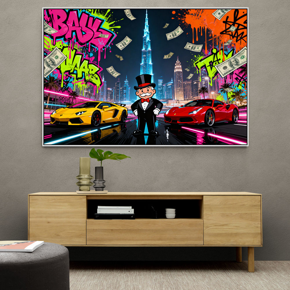 Rich City Nights Wall Art