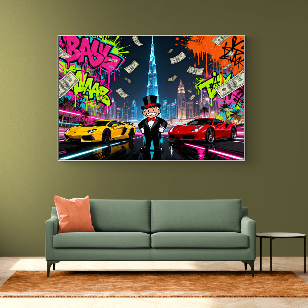Rich City Nights Wall Art