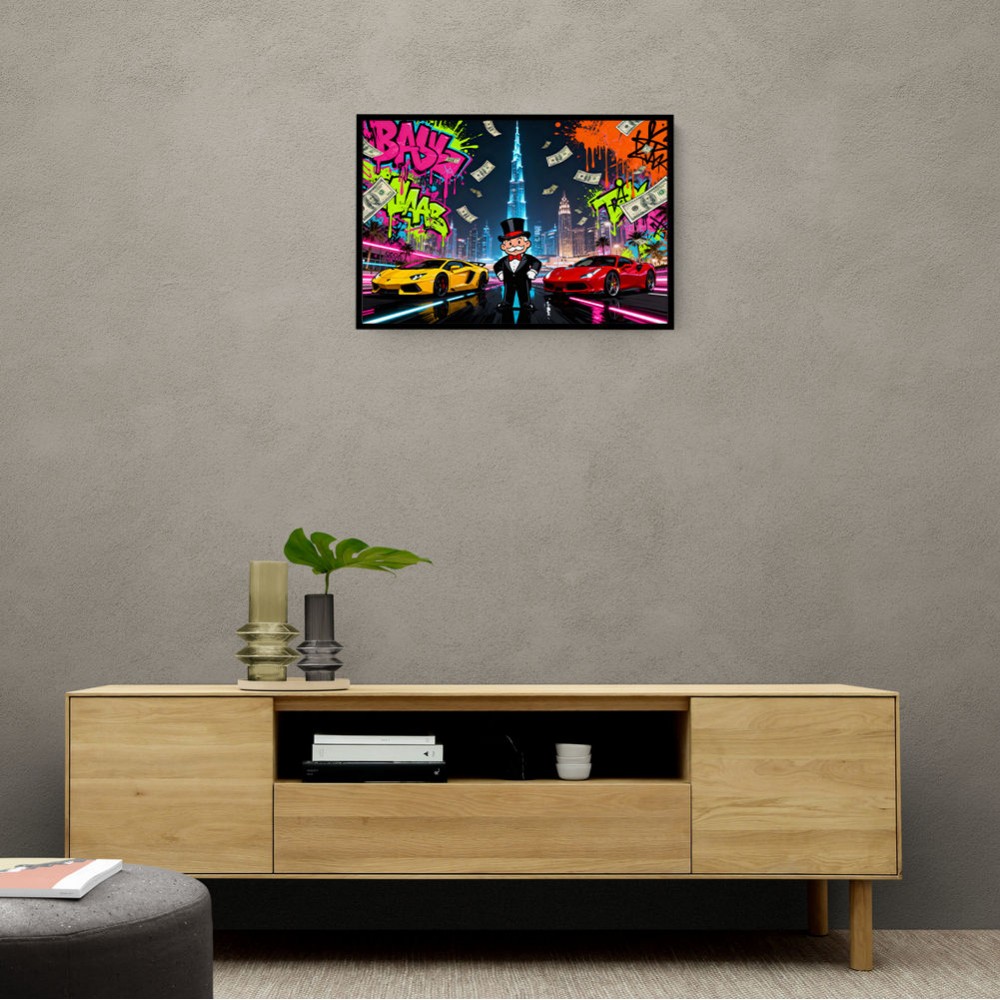 Rich City Nights Wall Art
