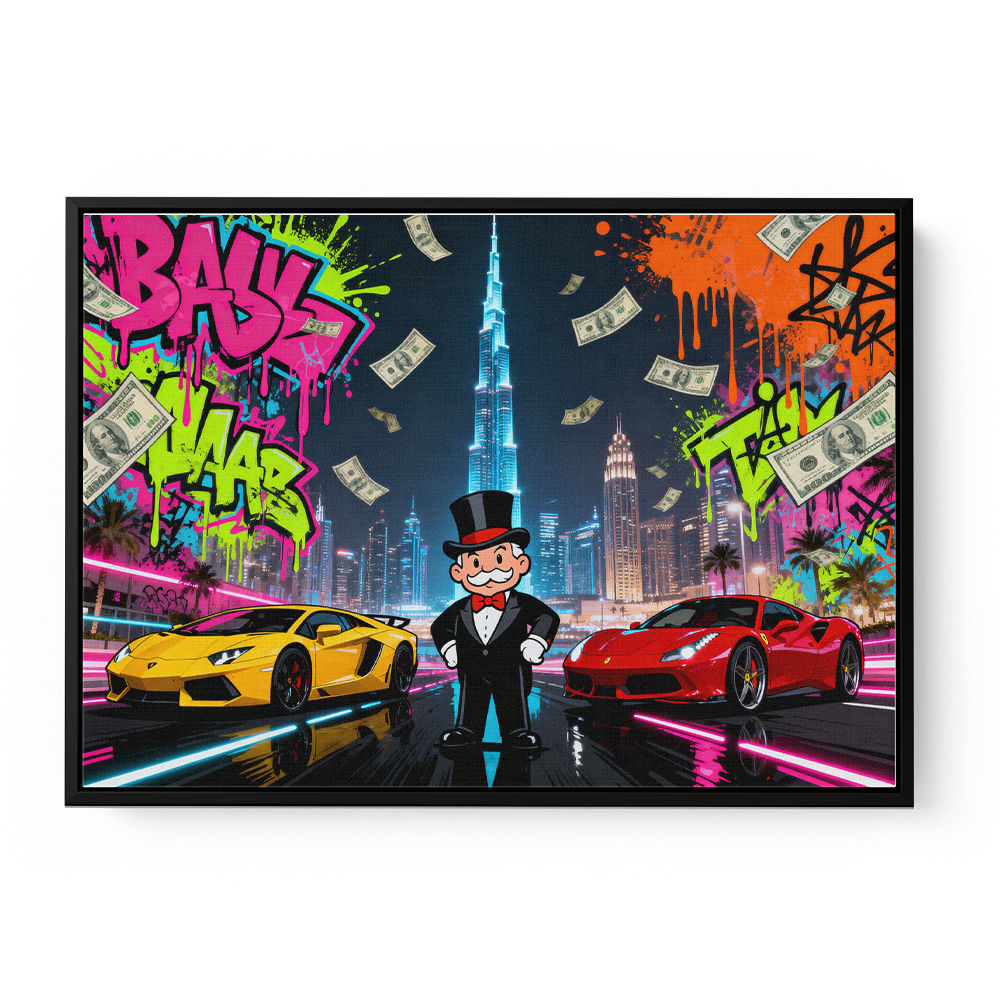 Rich City Nights Wall Art