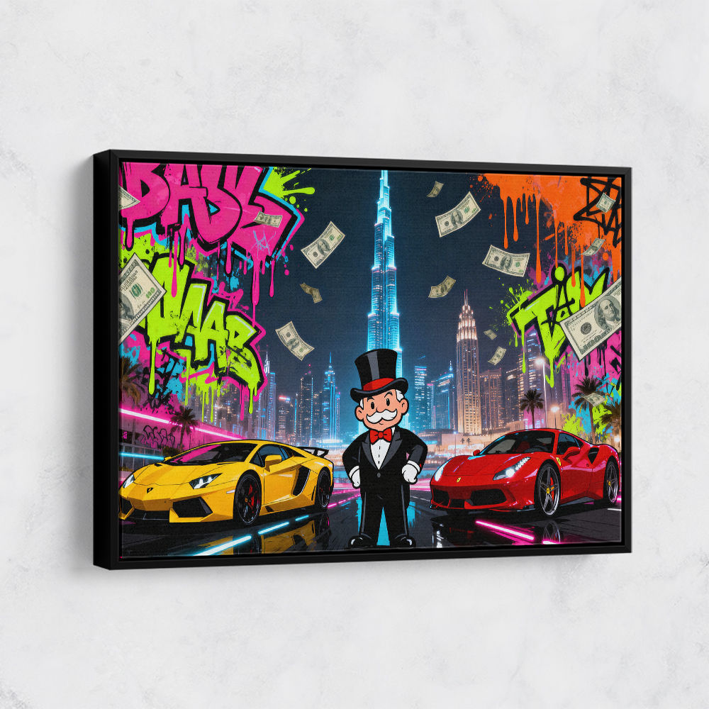 Rich City Nights Wall Art