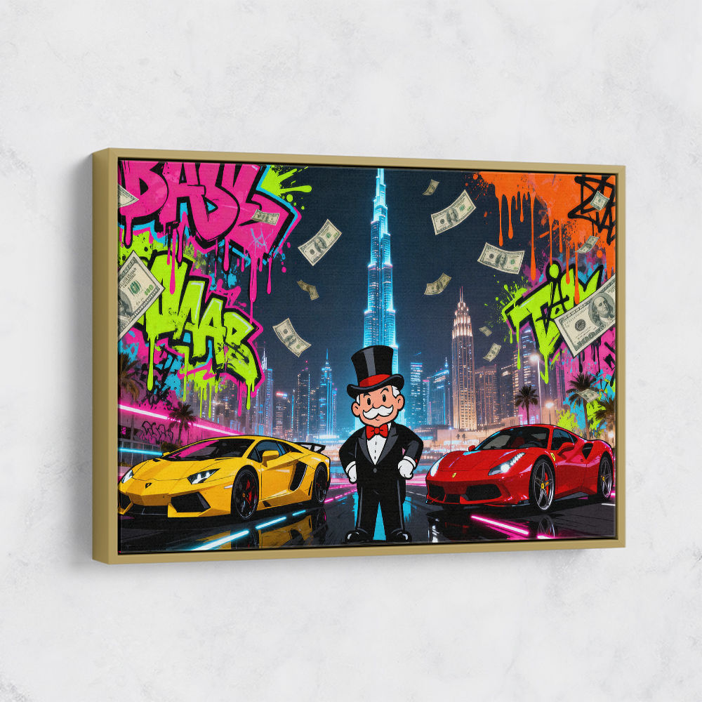 Rich City Nights Wall Art