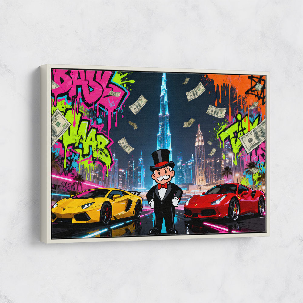 Rich City Nights Wall Art