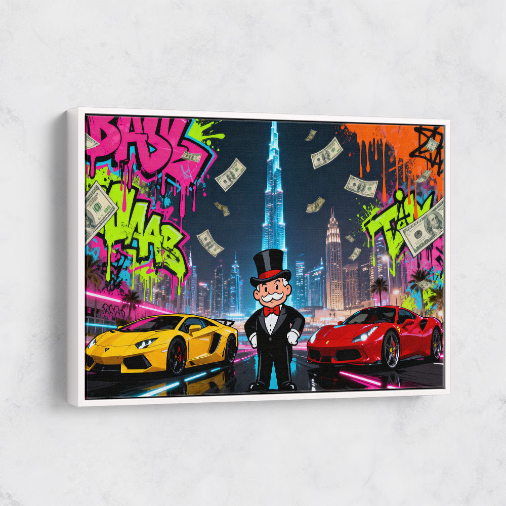 Rich City Nights Wall Art
