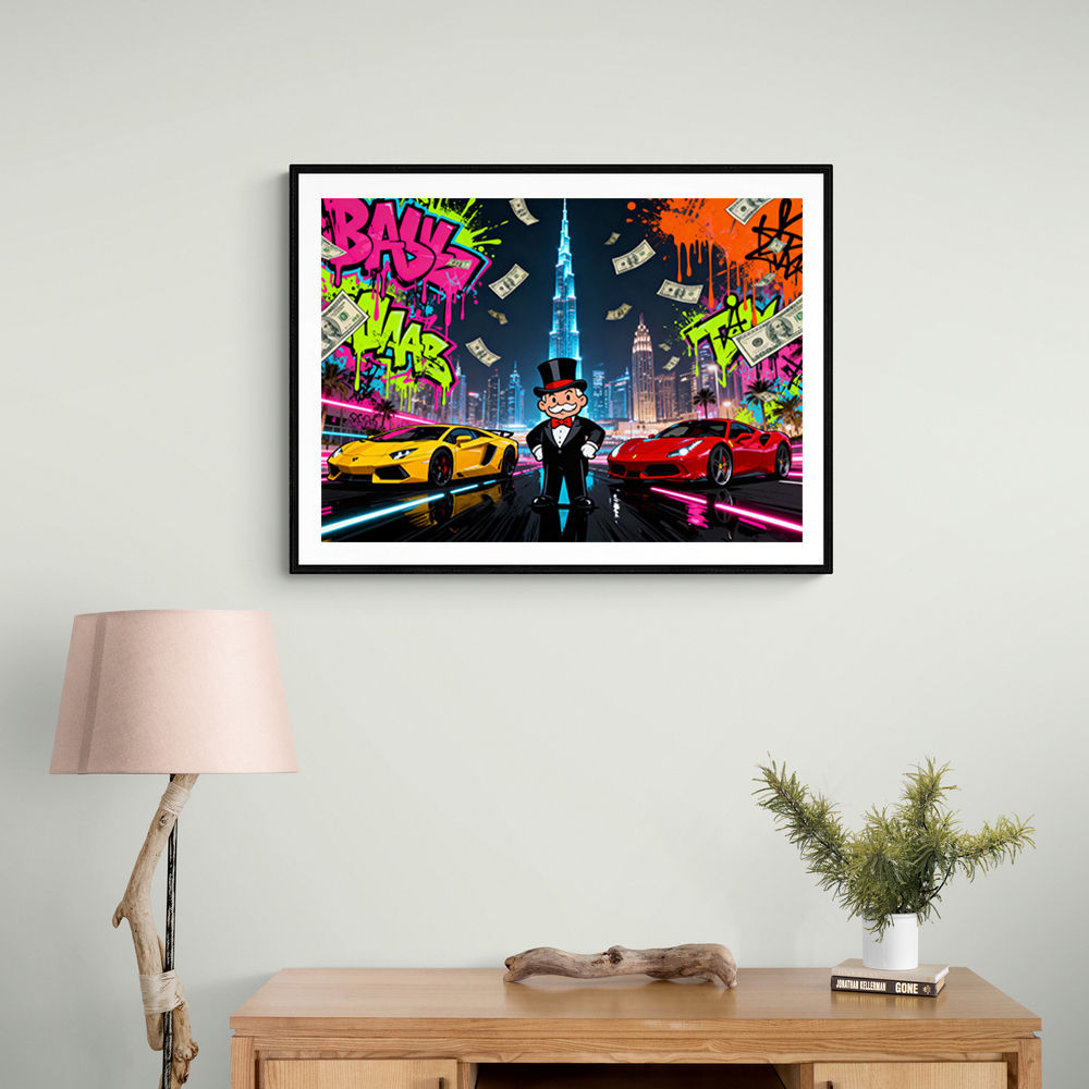 Rich City Nights Wall Art