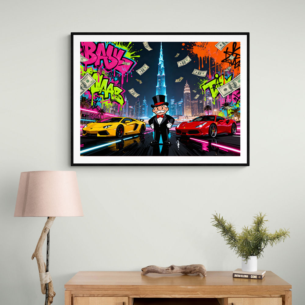 Rich City Nights Wall Art