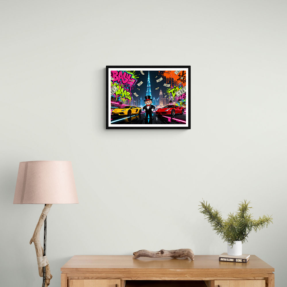 Rich City Nights Wall Art