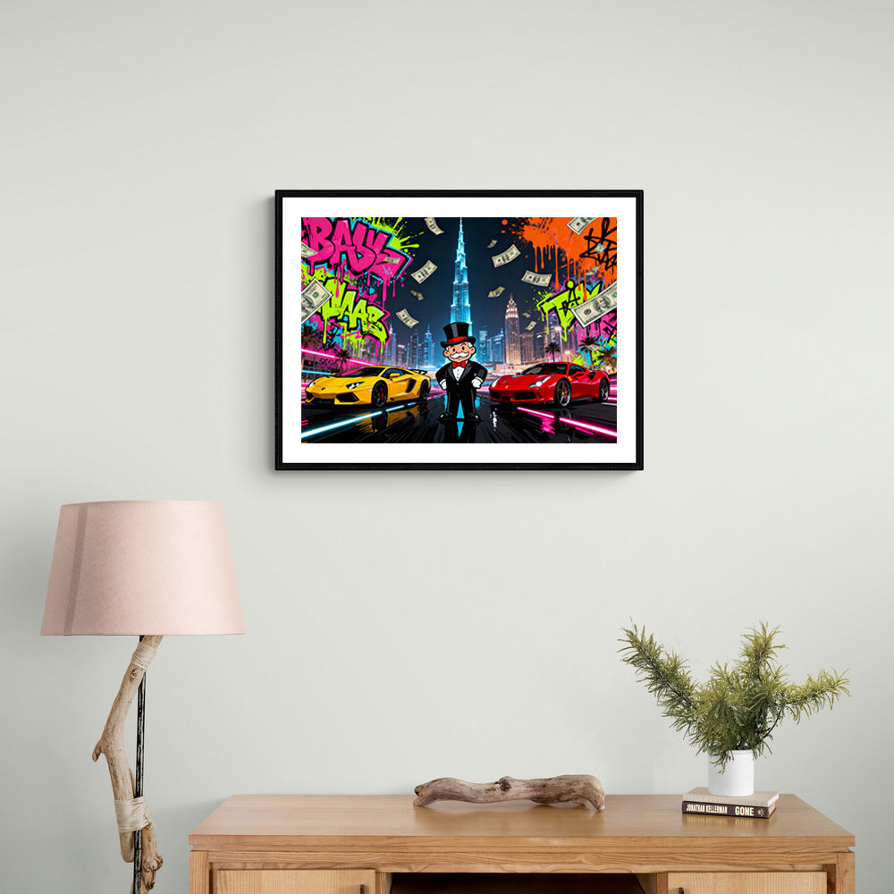 Rich City Nights Wall Art