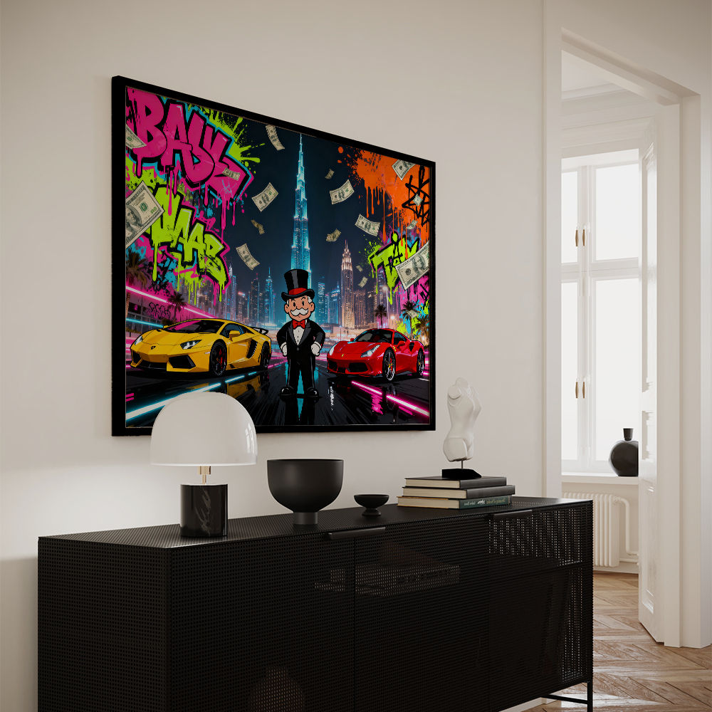 Rich City Nights Wall Art