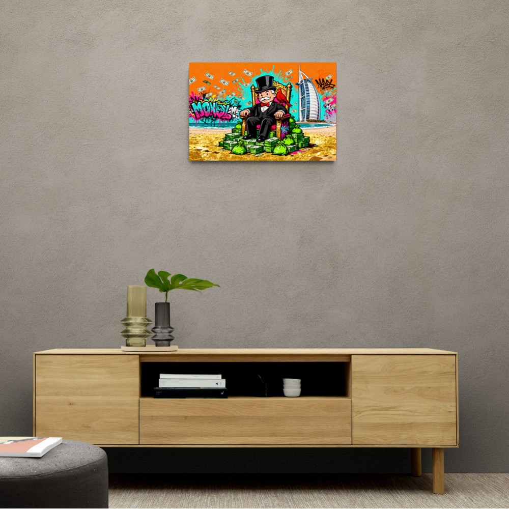 The Sultan of Stacks Wall Art