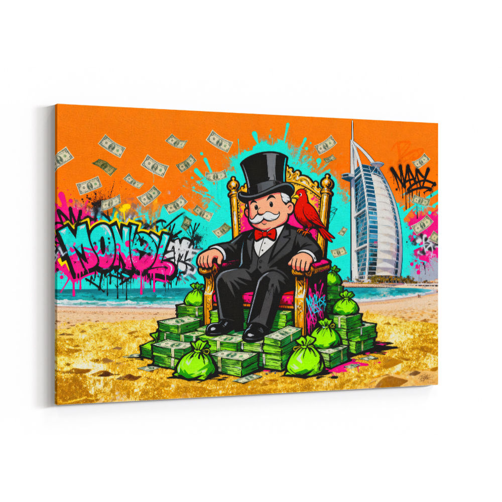 The Sultan of Stacks Wall Art