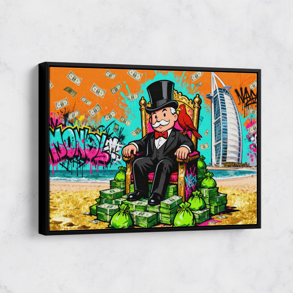 The Sultan of Stacks Wall Art