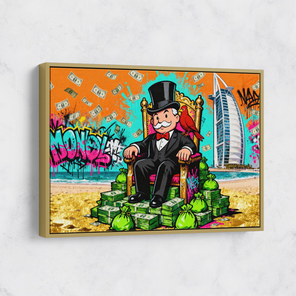 The Sultan of Stacks Wall Art