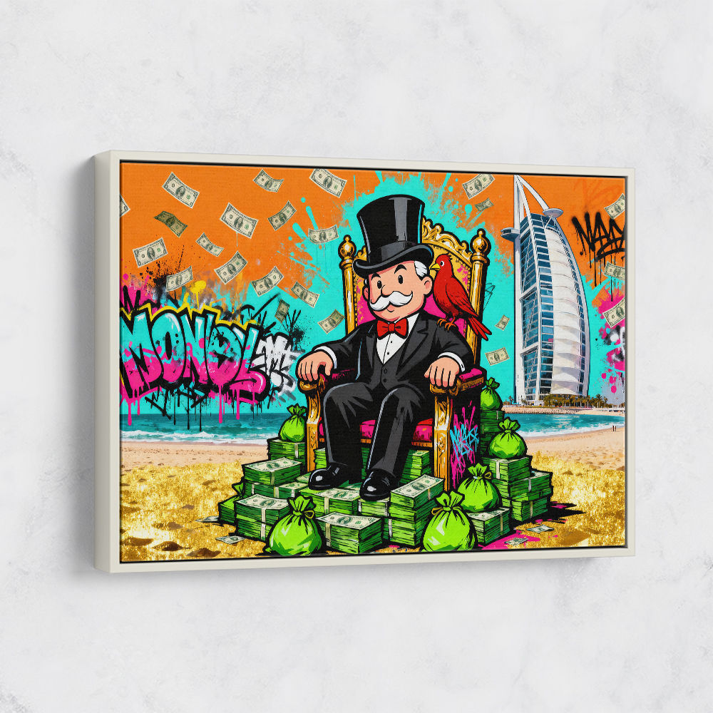 The Sultan of Stacks Wall Art