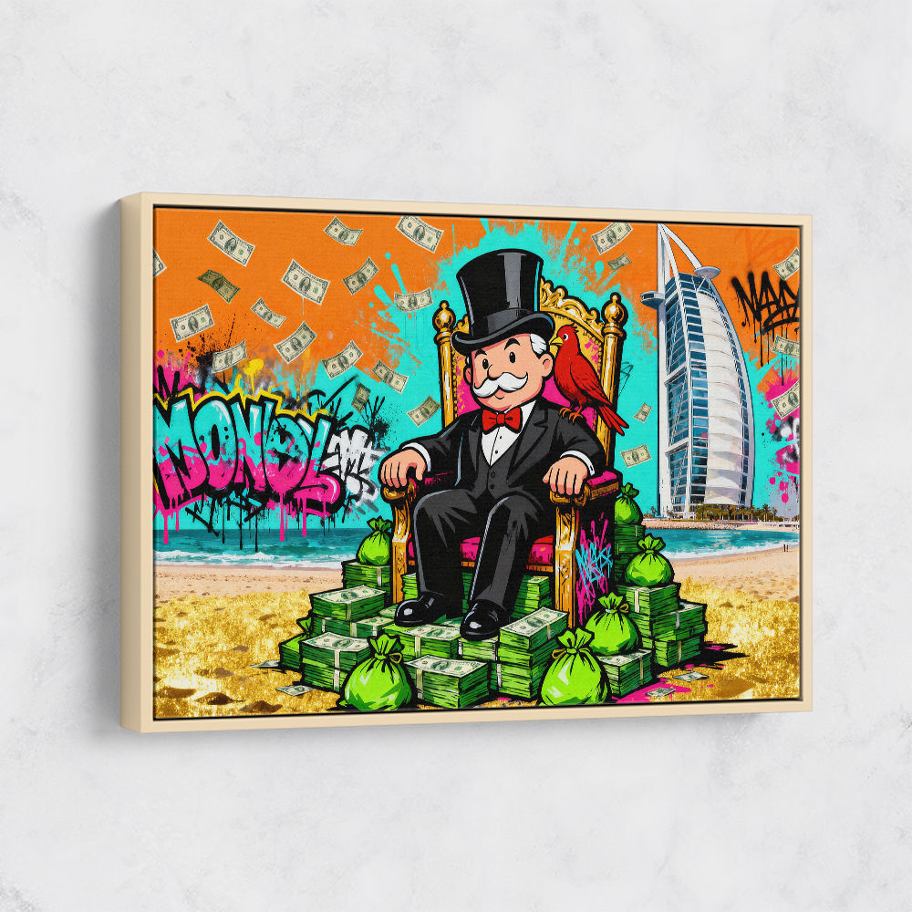 The Sultan of Stacks Wall Art