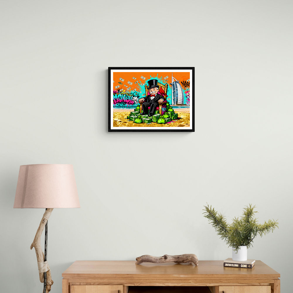 The Sultan of Stacks Wall Art