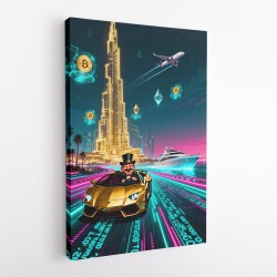 Golden Blockchain Drive