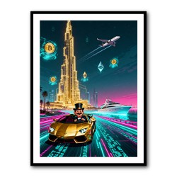 Golden Blockchain Drive