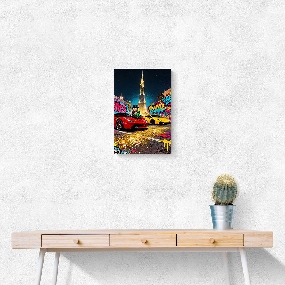 Golden Streets of Dubai