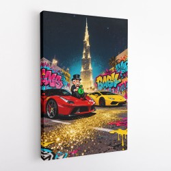 Golden Streets of Dubai