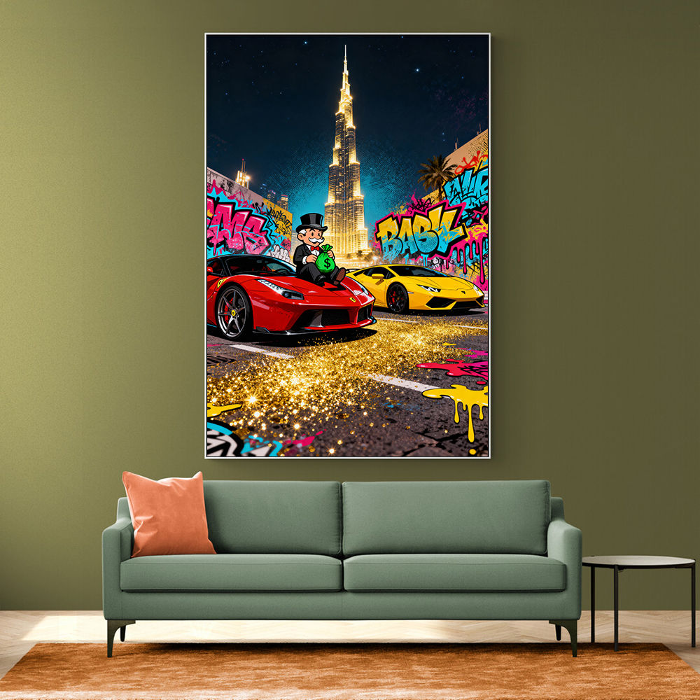 Golden Streets of Dubai