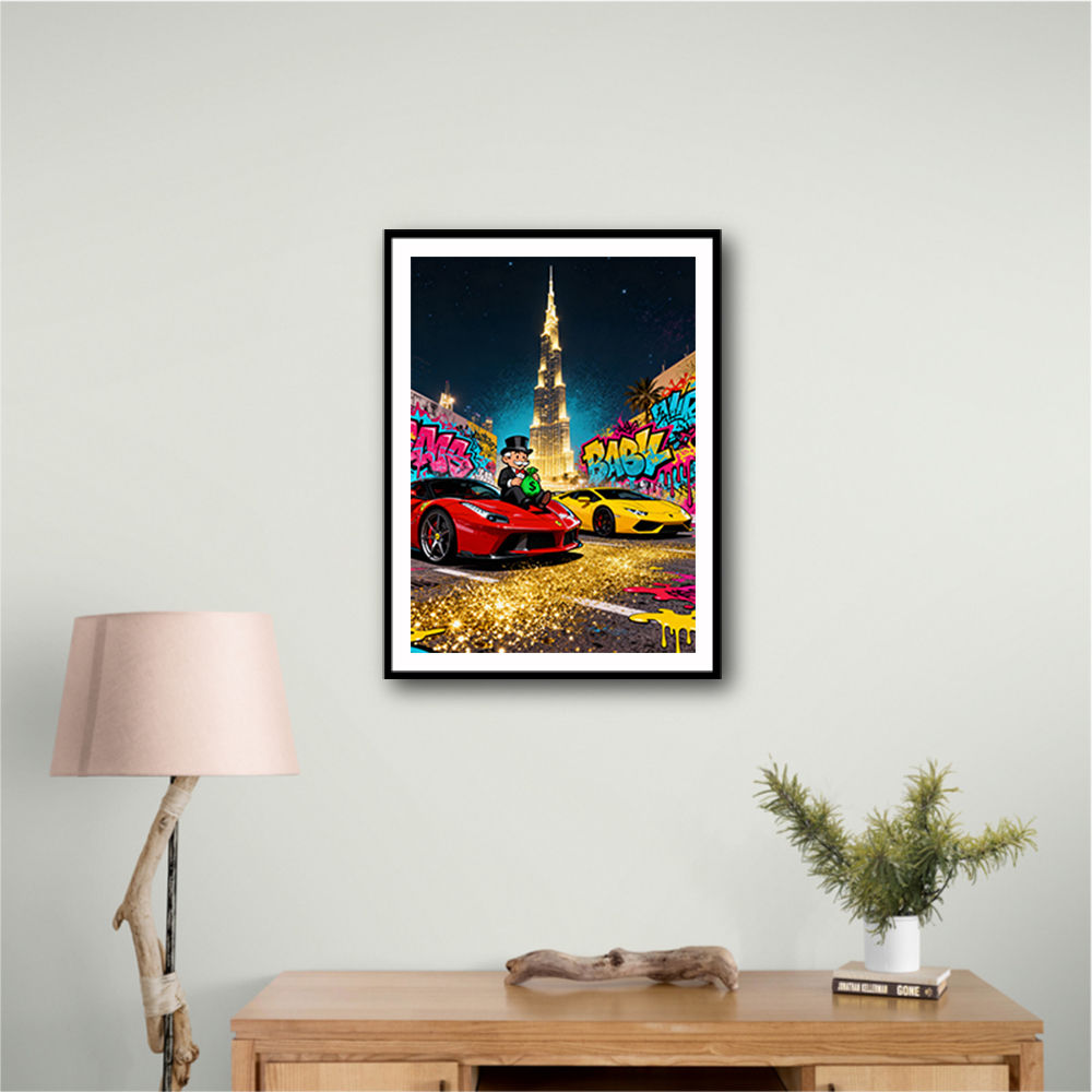 Golden Streets of Dubai