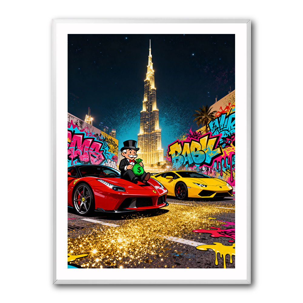 Golden Streets of Dubai