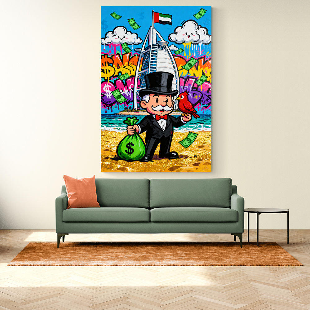 Money Clouds Over Dubai 