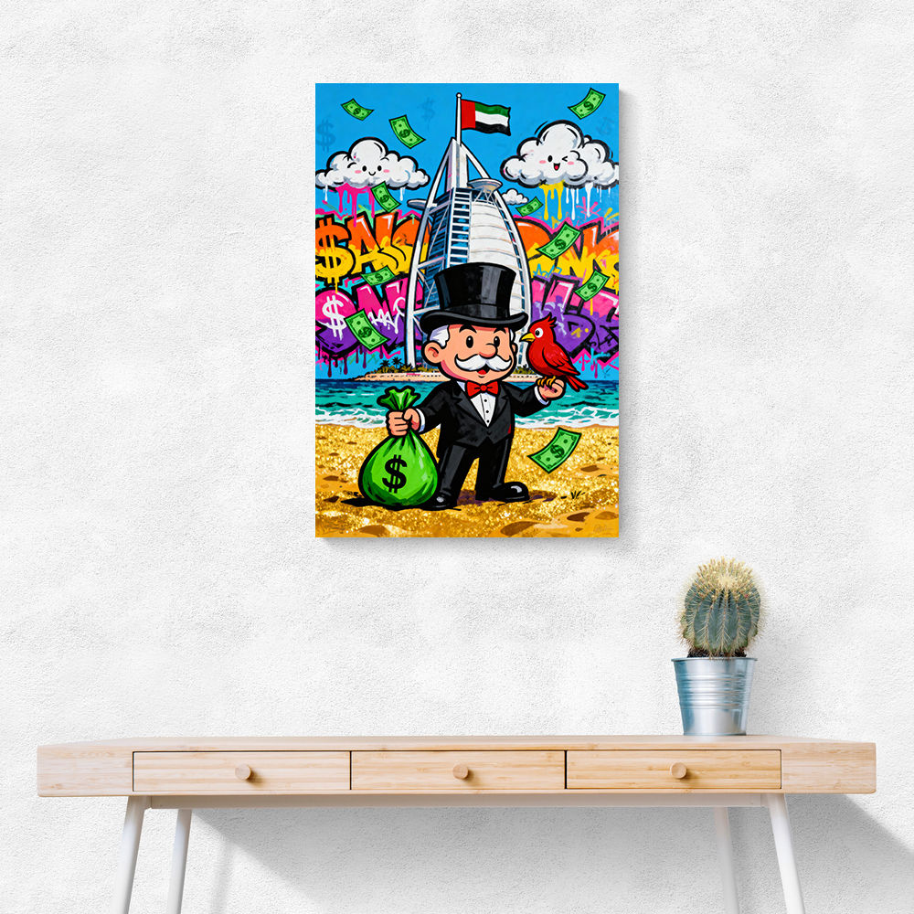 Money Clouds Over Dubai 