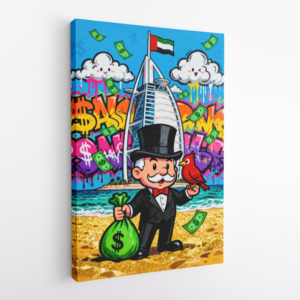 Money Clouds Over Dubai 