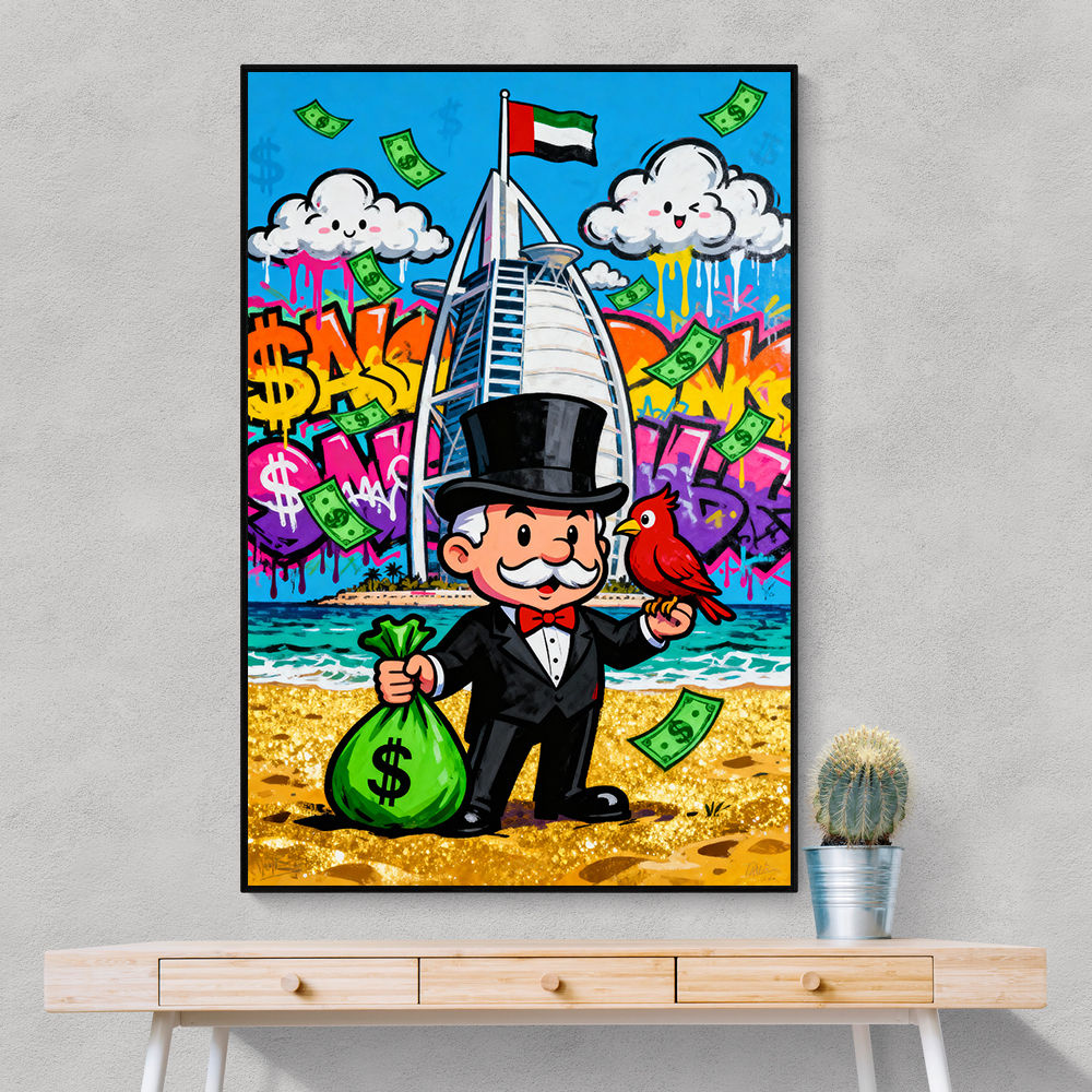 Money Clouds Over Dubai 