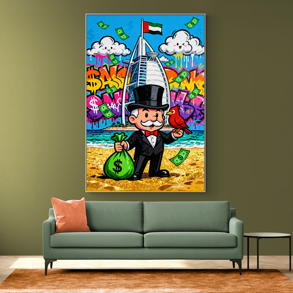 Money Clouds Over Dubai 