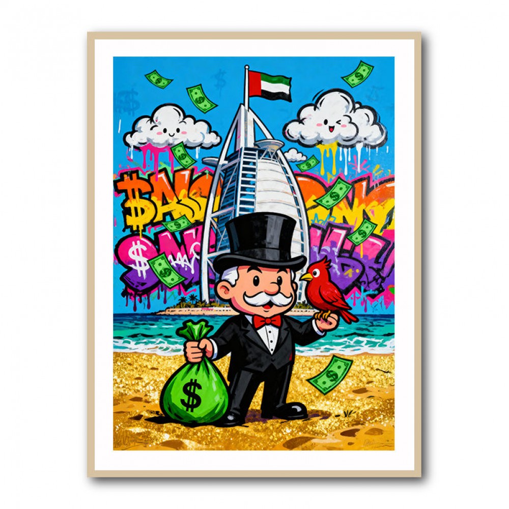 Money Clouds Over Dubai 