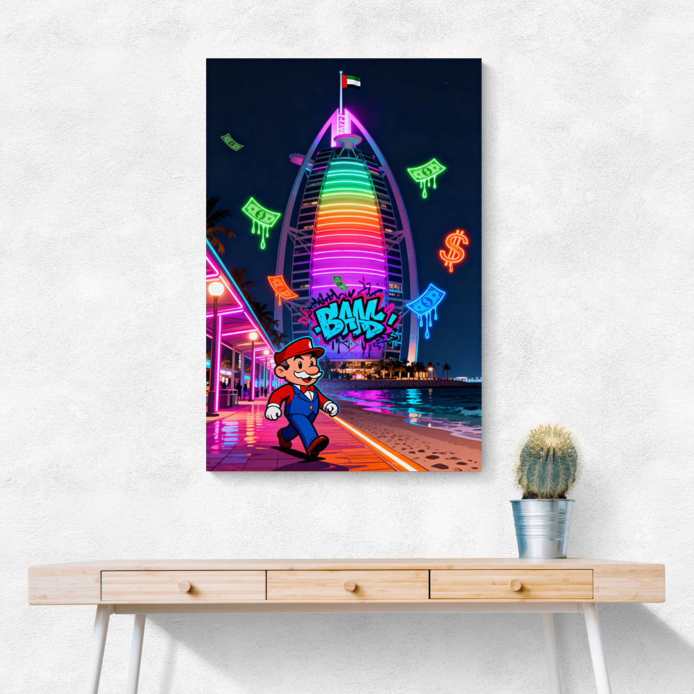 Neon Monopoly Nights