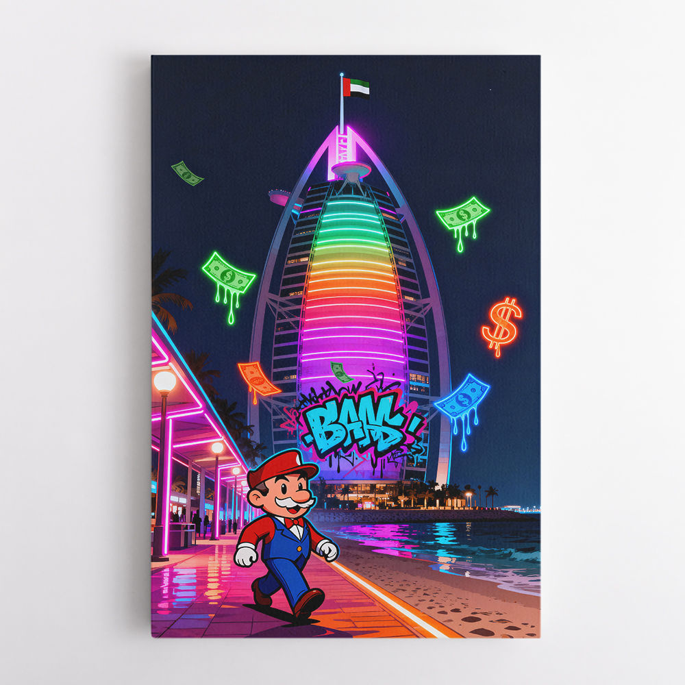 Neon Monopoly Nights