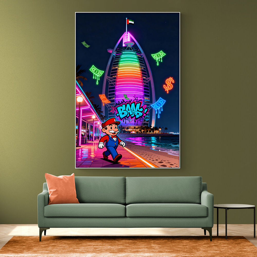 Neon Monopoly Nights