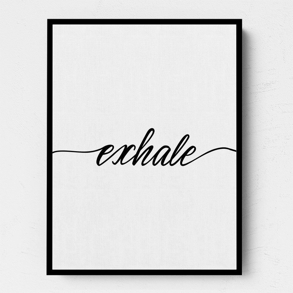 Exhale Wall Art