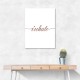 Inhale Rose Gold Wall Art