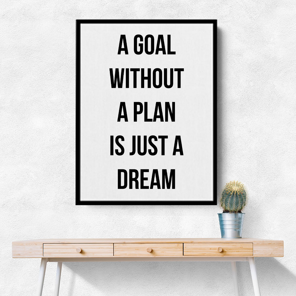 A Goal Without A Plan