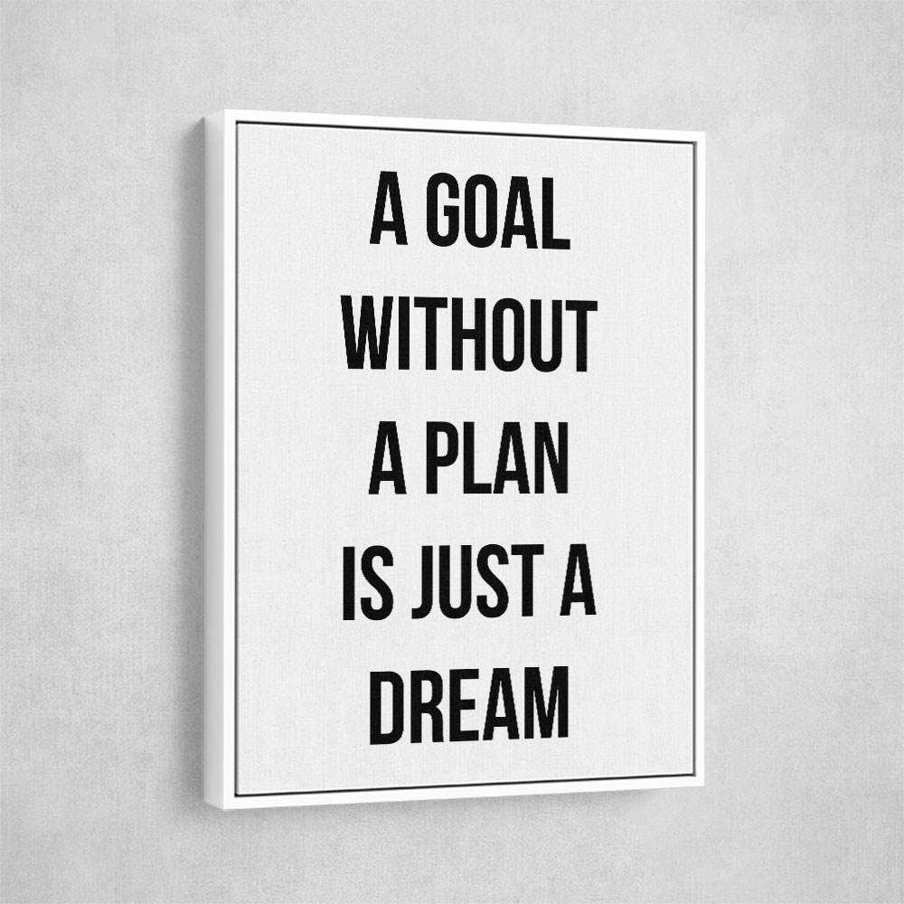 A Goal Without A Plan