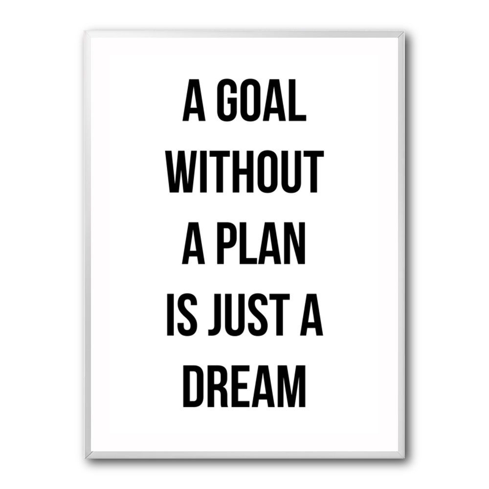 A Goal Without A Plan