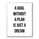 A Goal Without A Plan